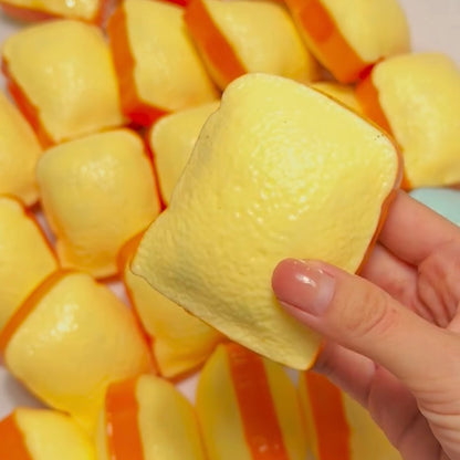 Toast Handmade Stress Ball (Please Note That The Skin Is Easily Broken)