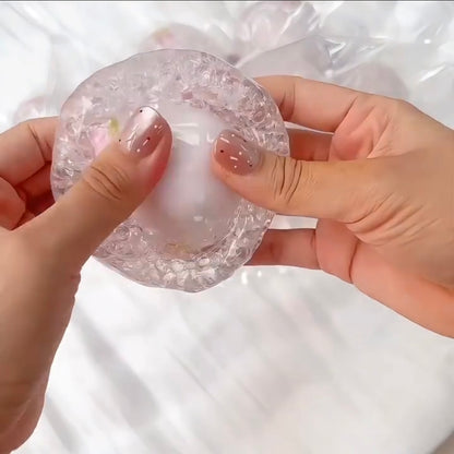 Cherry Cracking Ball Stress Ball Squishy Stress Relief Decompression Toy (Cracking Ball Cannot Be Restored)
