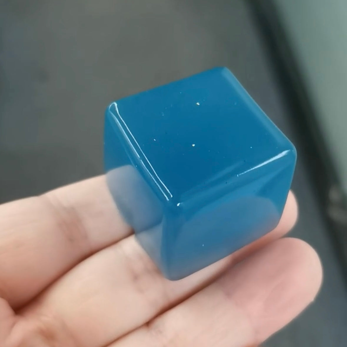 Handmade Silicone 3.5cm Ice Cube Squishy Toy