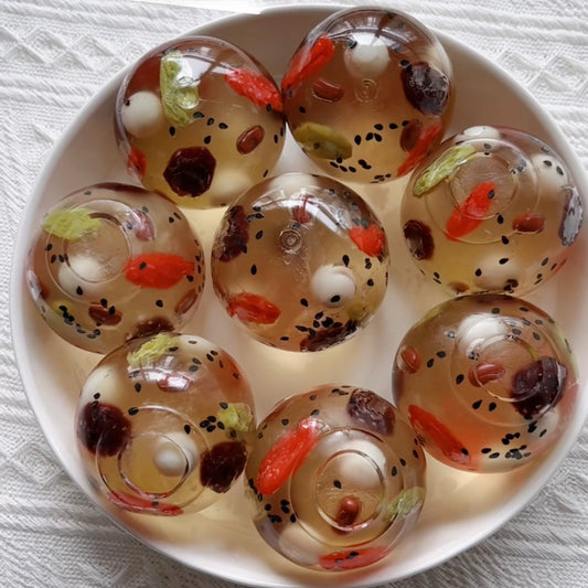 Vegetarian Food Coconut Oil Soap Base Handmade Stress Balls