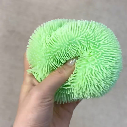 Crisp Satisfying Sound Fluffy Ball Handmade Stress Ball