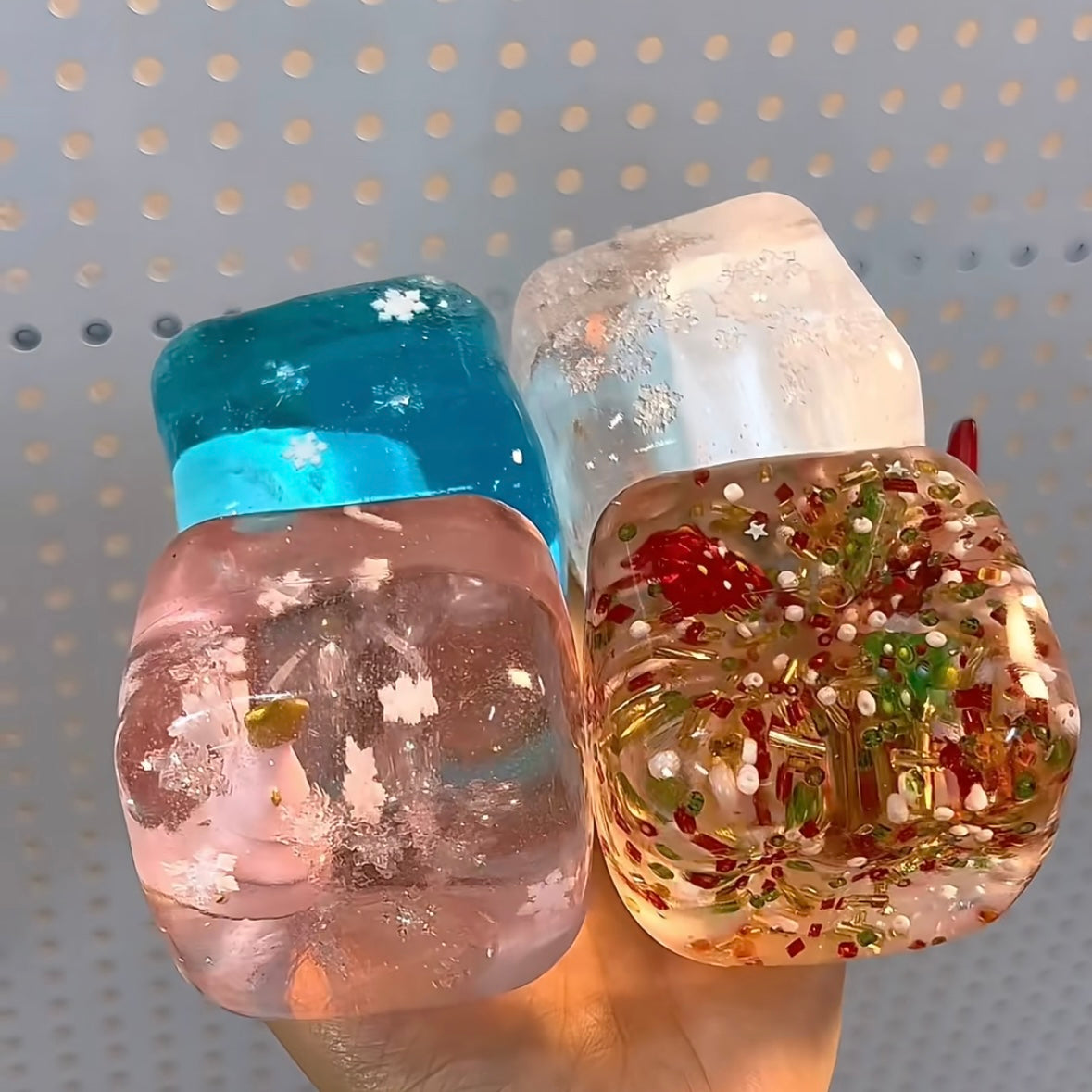 Christmas Series & Vaseline Base Stress Ball Squishy Stress Relief Decompression Toy