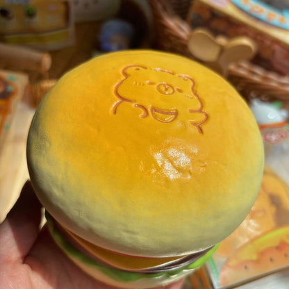 Slow Rising Squishy Large Hamburger Stress Relief Decompression Toy