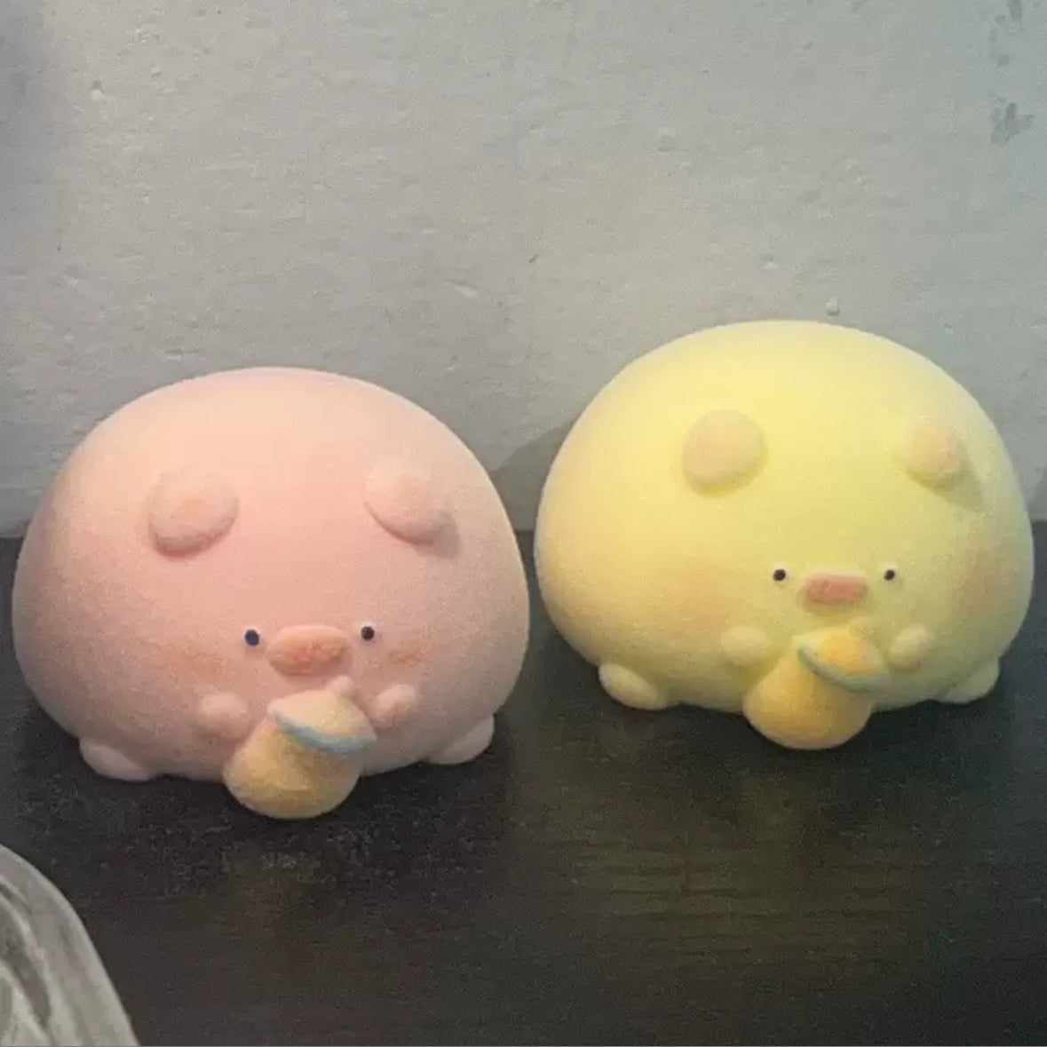 120g Handmade Silicone Pig Stress Relief Squishy Toy