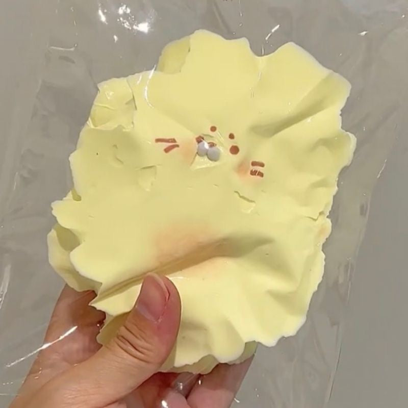 Yellow Seal - Shaped Taba Squishy Toy