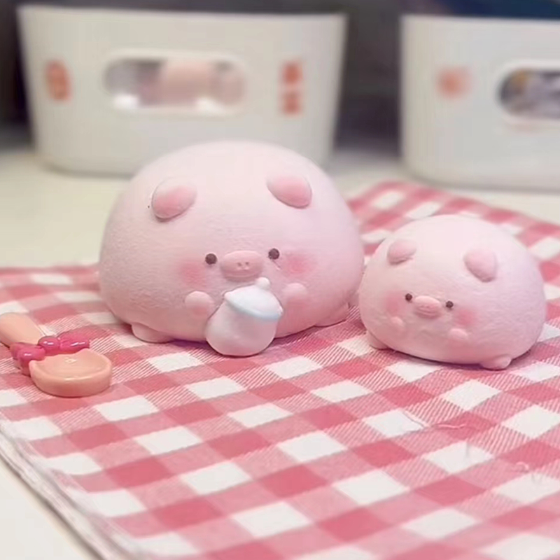 2pcs Pig Mold Silicone Squishy Mold
