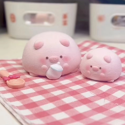 2pcs Pig Mold Silicone Squishy Mold