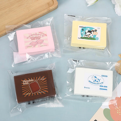 Slow Rising Squishy Milk Brick Stress Relief Decompression Toy