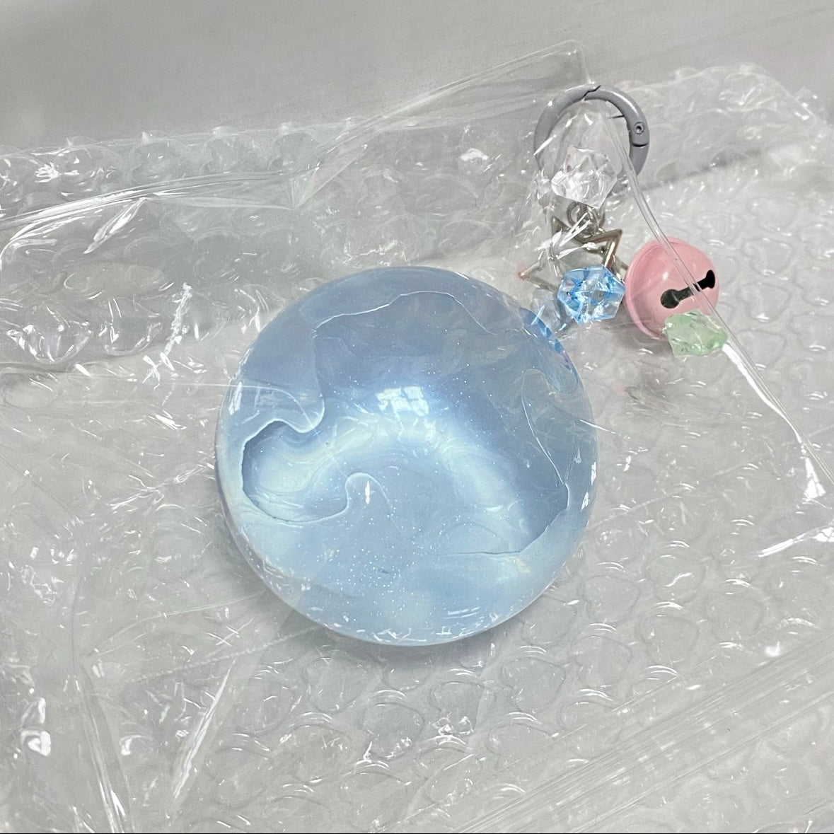 Handmade Transparent Stress Ball Taba Squishy Toy with Freebie