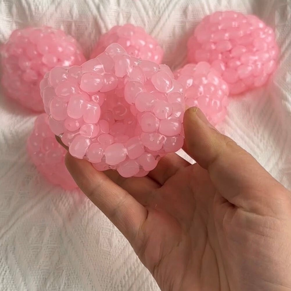 Pink or Green Handmade Stress Balls