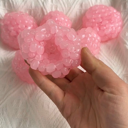 Pink or Green Handmade Stress Balls