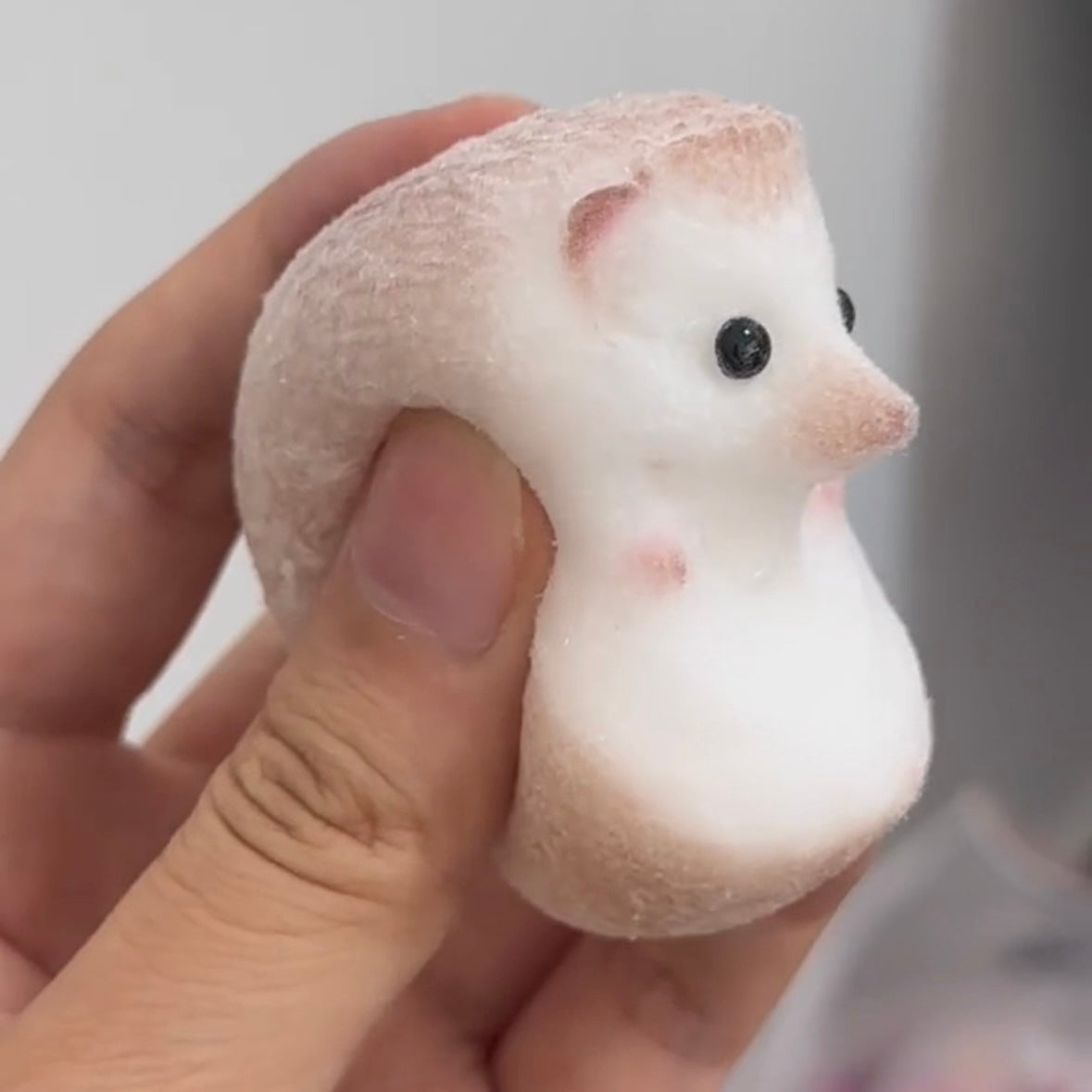 Handmade Hedgehog Taba Squishy Toy