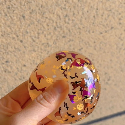 Handmade Magic Crystal Ball Stress Ball (Coconut Oil Soap Base)