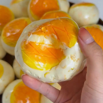 Pineapple Bun Handmade Stress Balls (Please Note That The Skin Is Easily Broken)