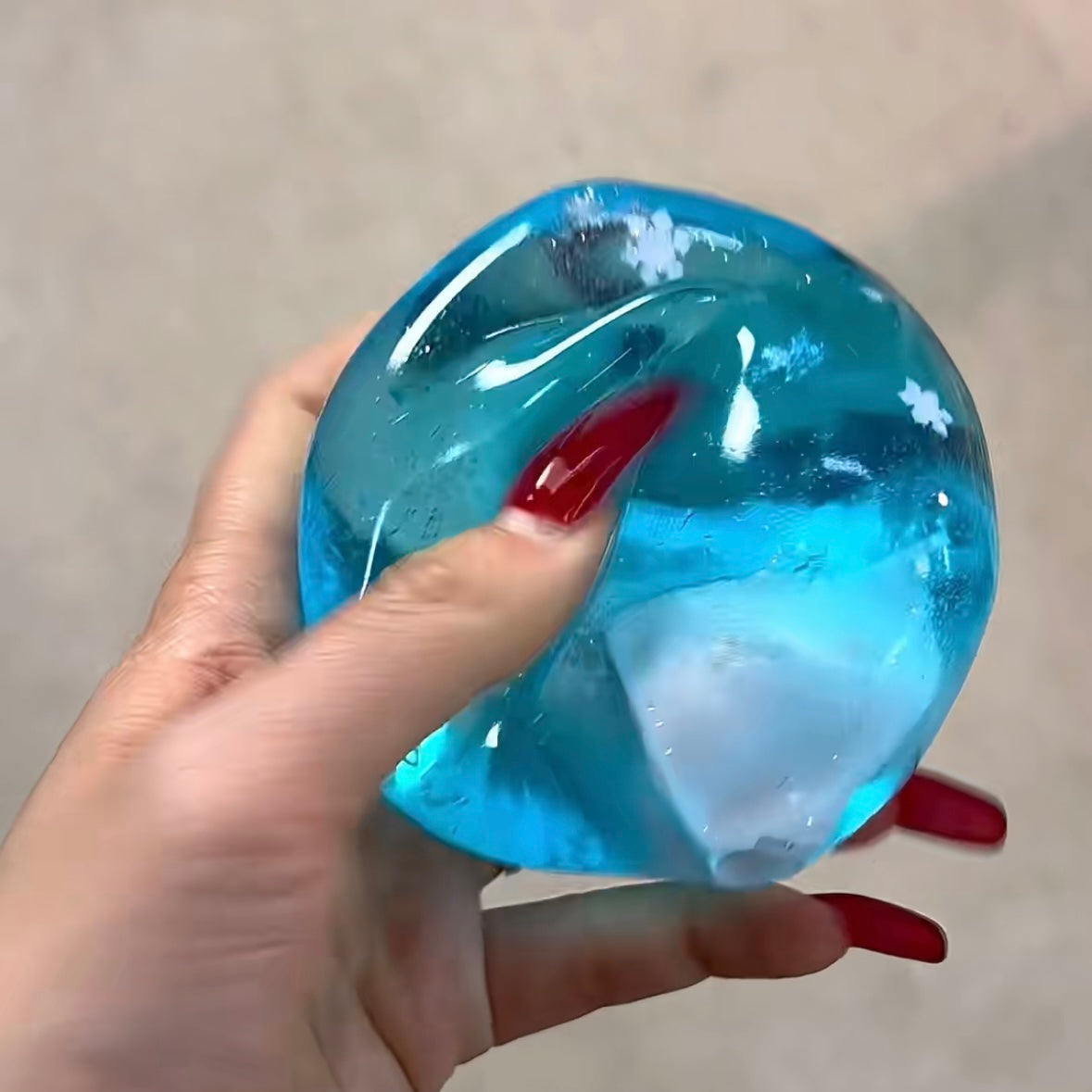 Christmas Series & Vaseline Base Stress Ball Squishy Stress Relief Decompression Toy