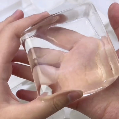Transparent Handmade Large Ice Cube Taba Squishy Toy
