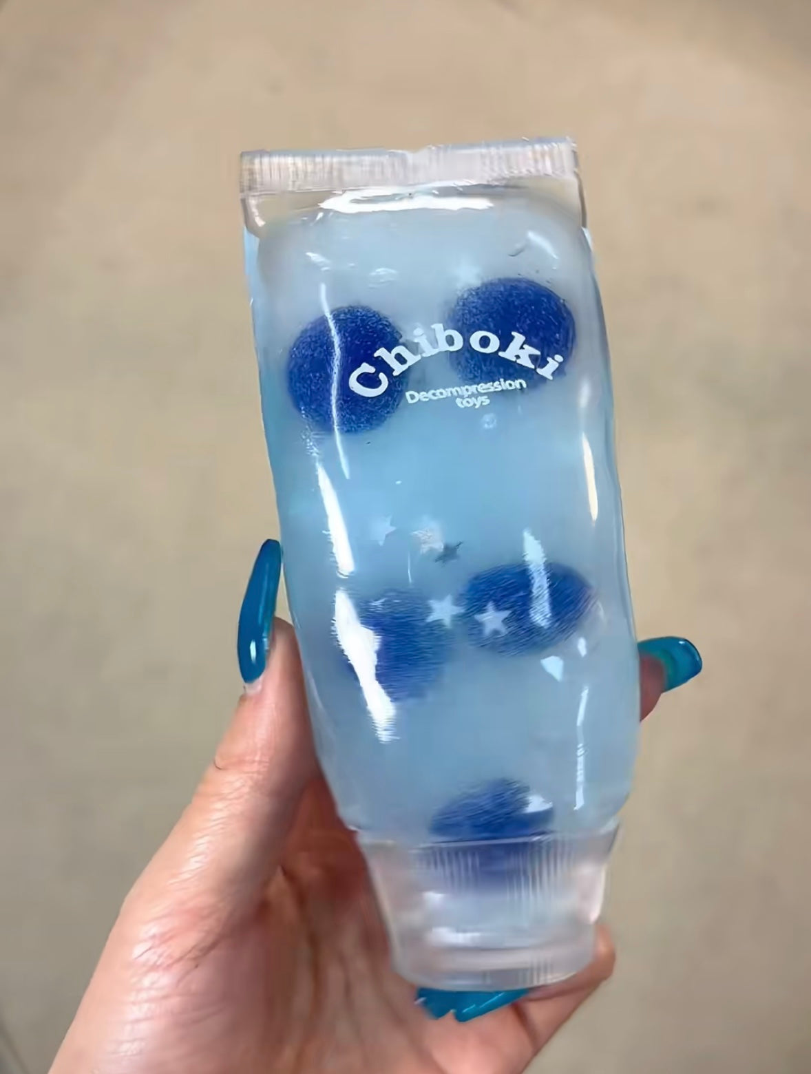 Toothpaste Shape Handmade Stress Balls