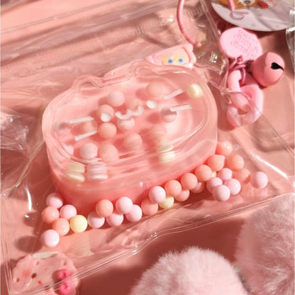 Handmade Silicone Cat Pudding Taba Squishy Toy