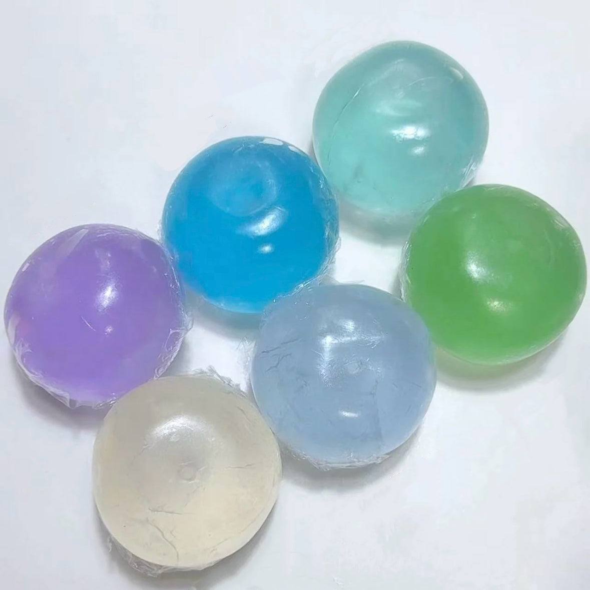 Coconut Oil Handmade Stress Balls (Please Note That The Skin Is Easily Broken)