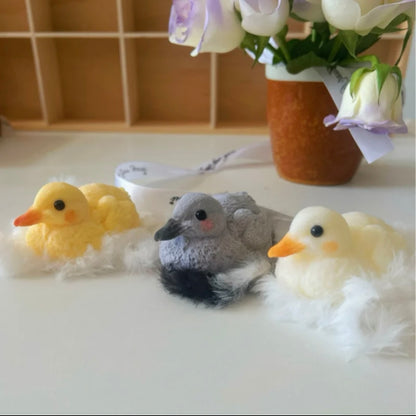 Handmade Silicone Duck Taba Squishy Toy