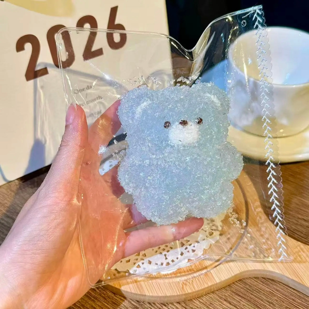 Crisp Satisfying Sound Bear Squishy Toy