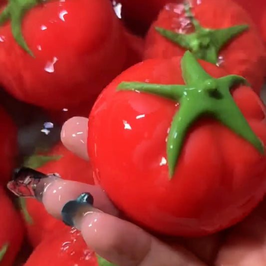 Handmade Tomato Taba Squishy Toy