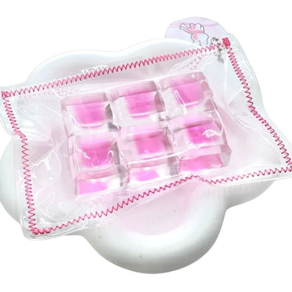 Transparent Ice Cube Taba Squishy Toy