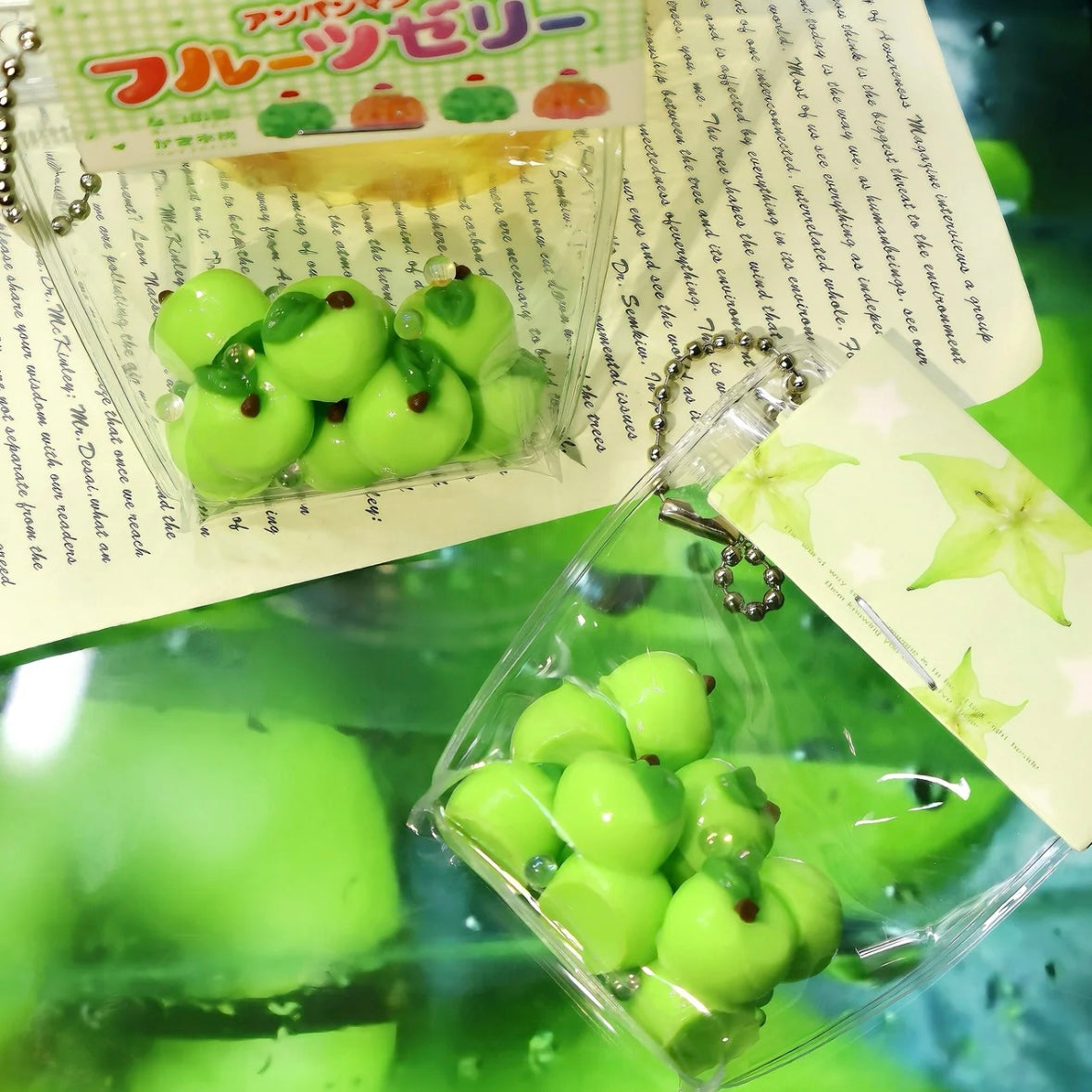 7pcs Handmade Silicone Mini Apple / Tomato Taba Squishy Toy