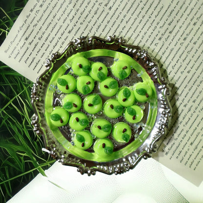 7pcs Handmade Silicone Mini Apple / Tomato Taba Squishy Toy