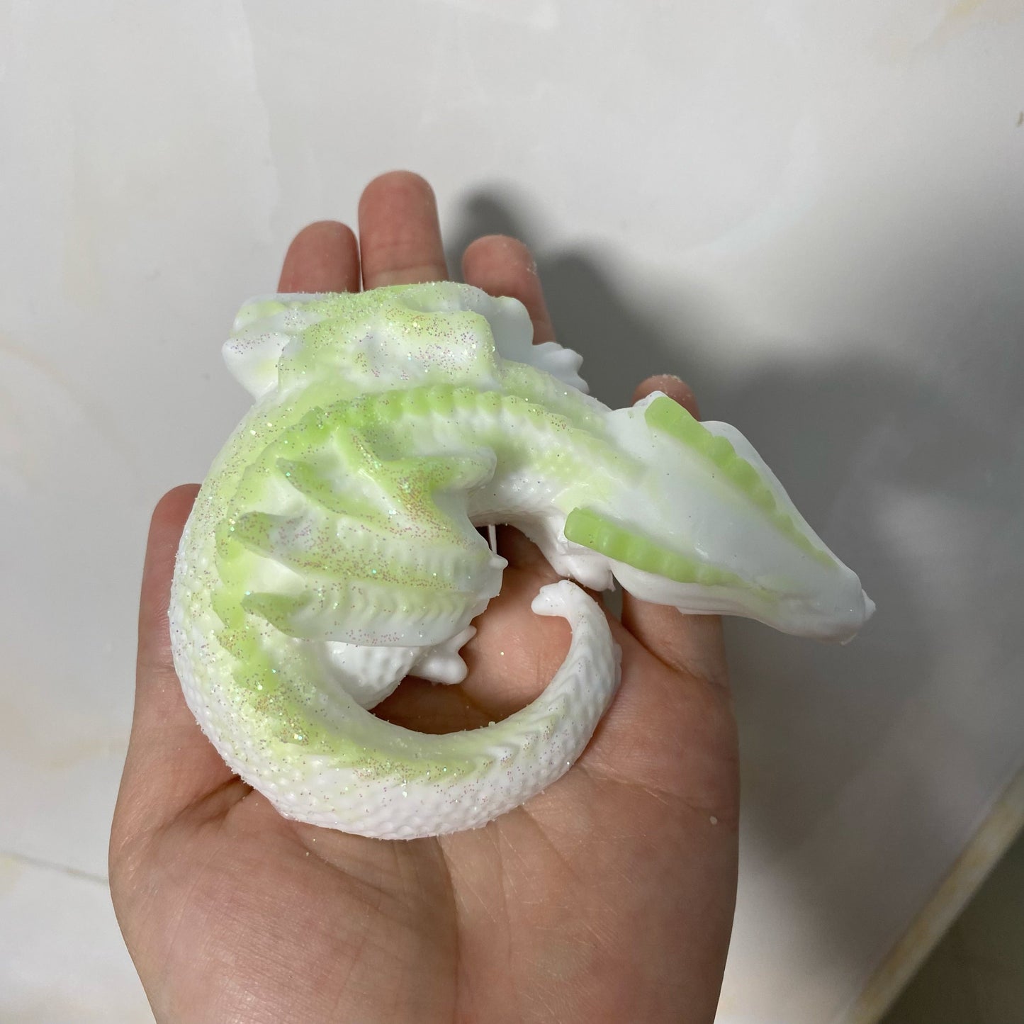 Handmade Dragon Taba Squishy Toy - Christmas Series