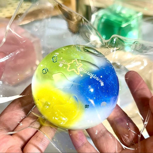 Handmade Transparent Stress Ball Squishy Toy