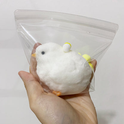 Handmade Silicone Chicks Stress Relief Squishy Toy