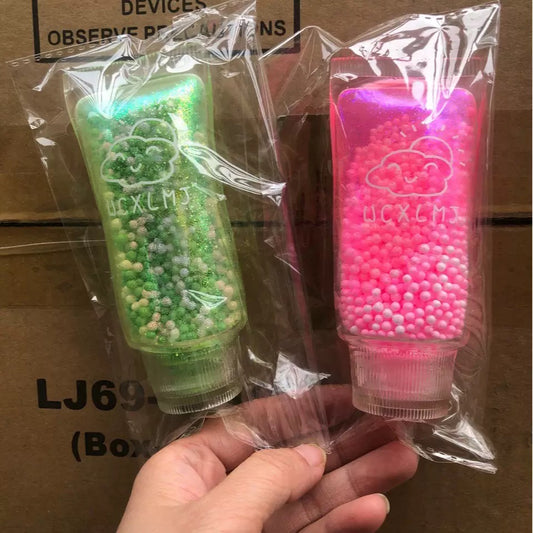 Toothpaste Shape Foam Ball Base Handmade Stress Balls