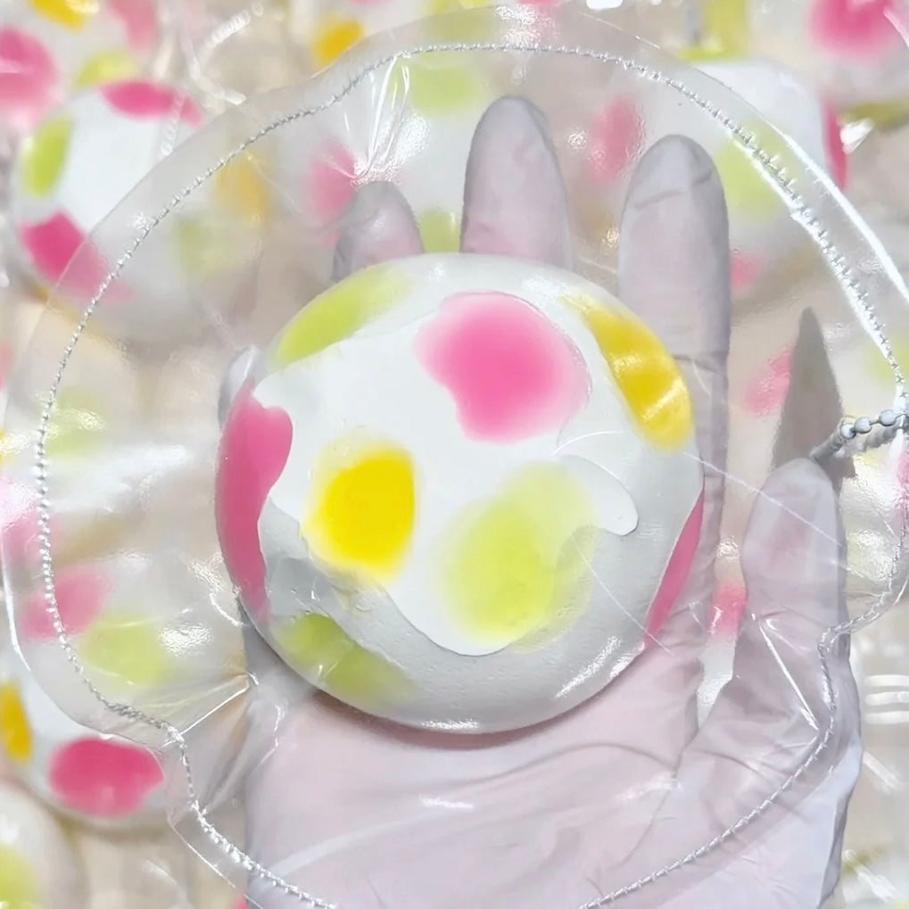 Fruit Pudding Taba Squishy Toy