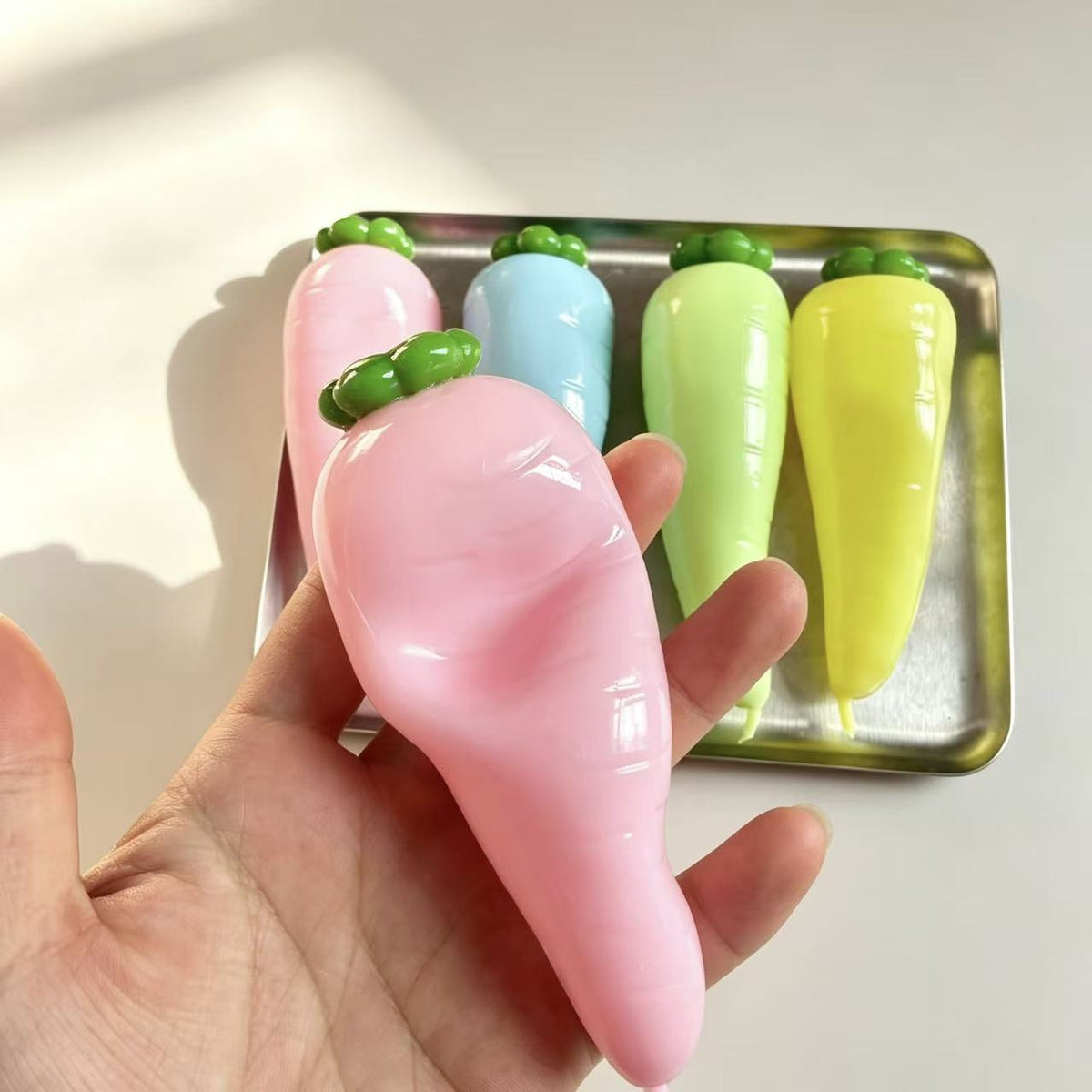 Vaseline Carrot Handmade Stress Ball Stress Relief Decompression Toy