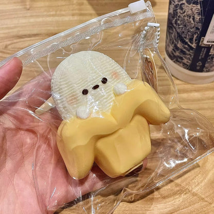 160g Banana Man Handmade Silicone Taba Squishy Toy