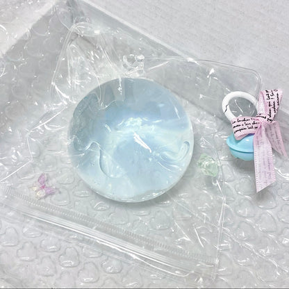 Handmade Transparent Stress Ball Taba Squishy Toy with Freebie