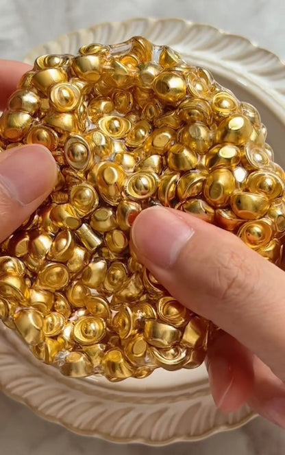 Gold Handmade Stress Ball