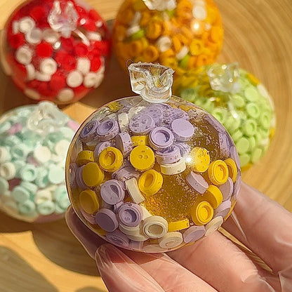 Building Block Handmade Stress Balls