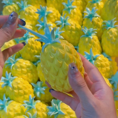 Crunchy Pineapple Bead & Clay Base Stress Ball Squishy Stress Relief Decompression Toy