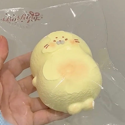 Yellow Seal - Shaped Taba Squishy Toy