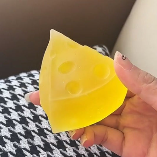 Cheese Stress Ball Jelly Ball Squishy Stress Relief Decompression Toy