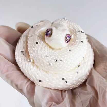 Handmade Circling Snake Taba Squishy Toy