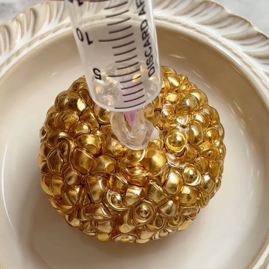 Gold Handmade Stress Ball