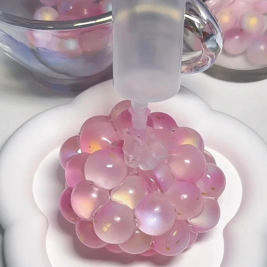 Pink or Blue Handmade Stress Ball