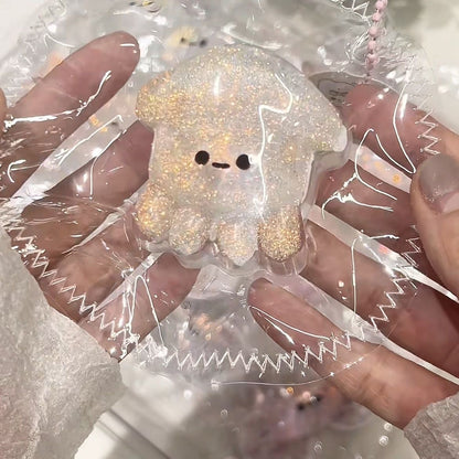 Transparent Jellyfish Octopus / Squid / Crab Taba Squishy Toy