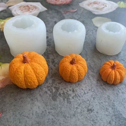 S/M/L Pumpkin Mold Silicone Squishy Mold