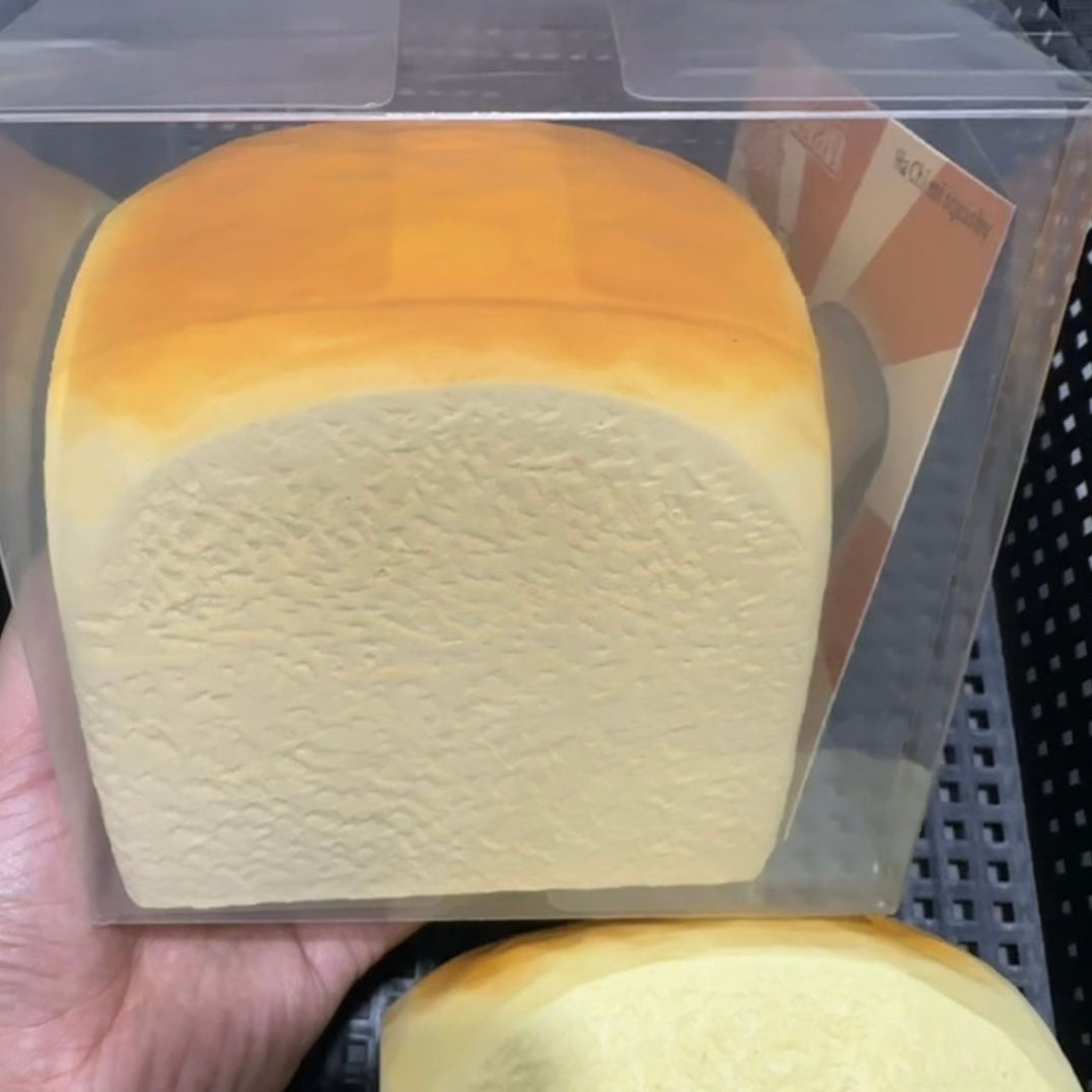 Slow Rising Squishy Super Soft Big Square Bread Stress Relief Decompression Toy