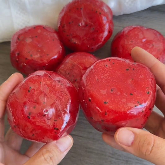 Red Handmade Stress Ball