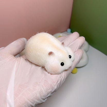 Handmade Silicone Hamster Stress Relief Squishy Toy